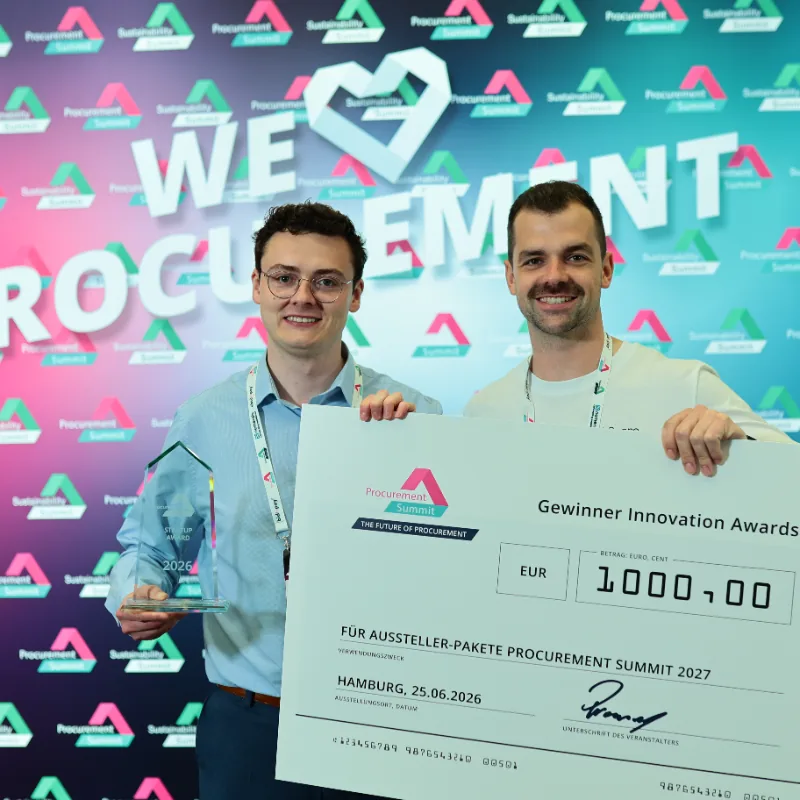 FlockScore wins “Best Start-up” award — The Procurement Summit